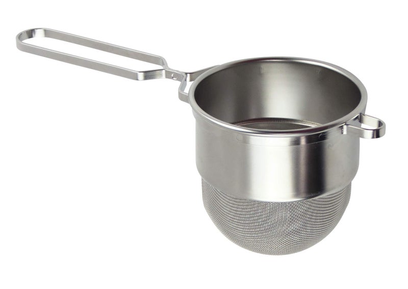 Beaumont Gorky Strainer  Stainless Steel Gorkem Harp Sieve Metal Round Shape Colander Cocktail Maker Strainer CZ585