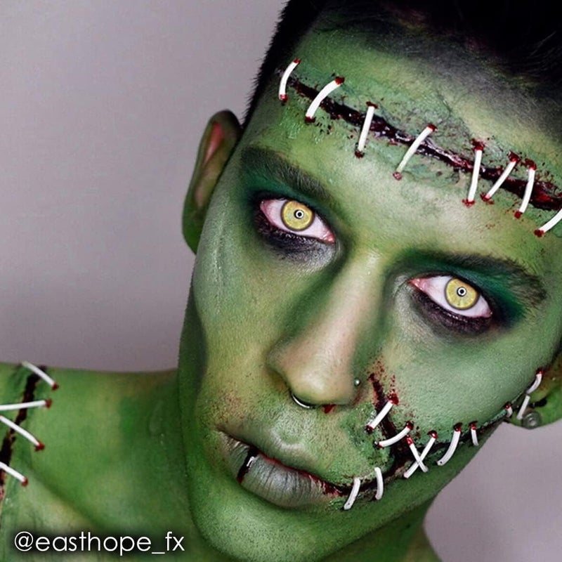 Mehron Makeup Fantasy F/X Water Based Face & Body Paint - Green (1 oz) - Image 3