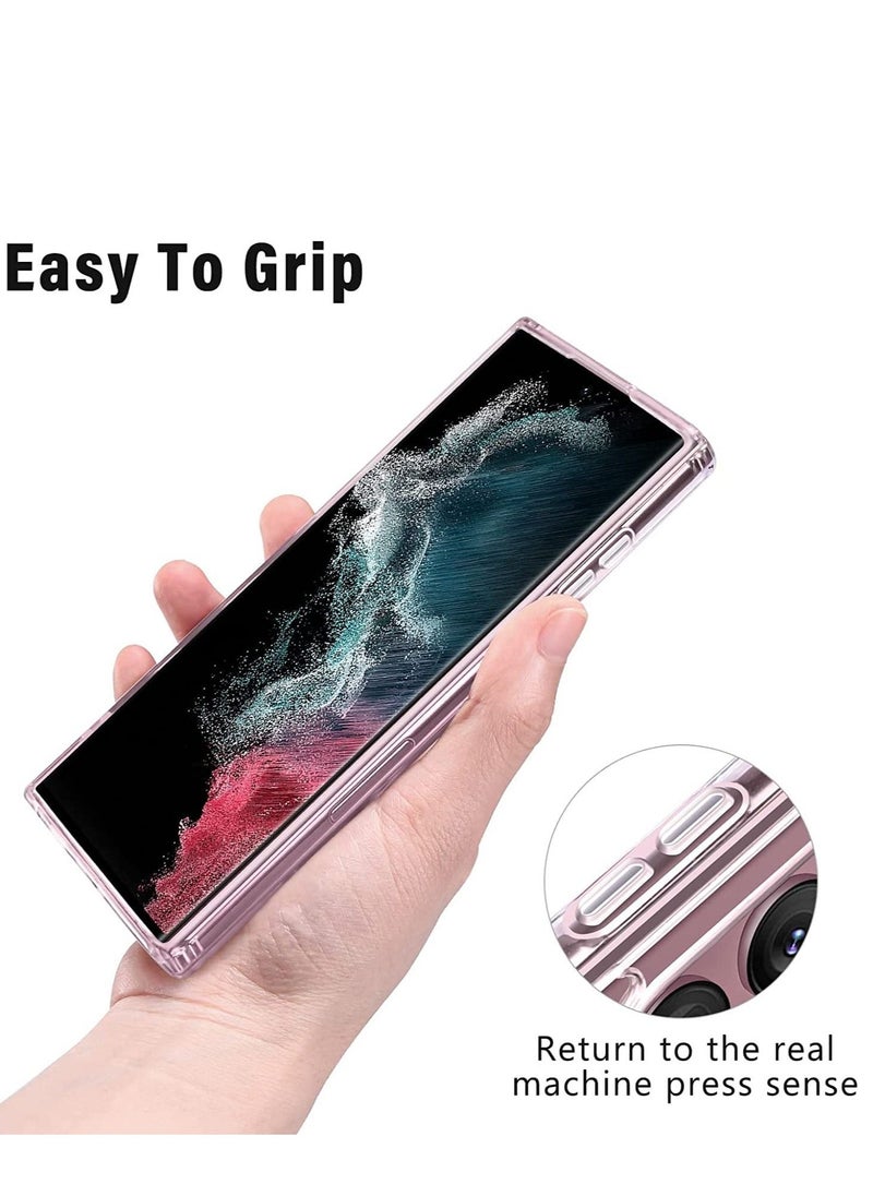 Raxoom [Upgraded] Clear Case for Samsung Galaxy S23 5G, Compatible with Mag-Safe Charging, Ultra Slim & Full Protective Shockproof Case Cover for S23 (S23, Clear)  - Image 2