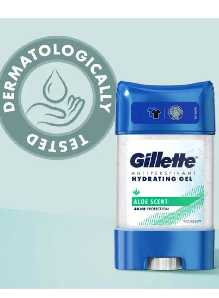 Gillette Aloe Scent 48h Deodorant 70m ML - Image 2