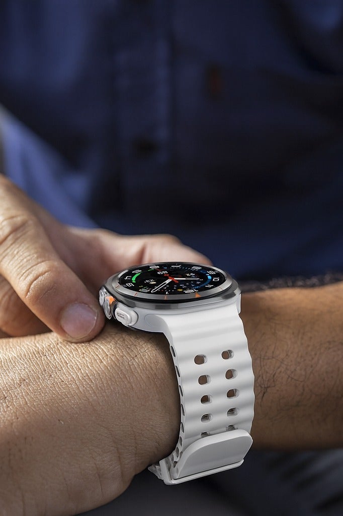 SARAOONT 3 Pack Samsung Galaxy Watch Ultra 47mm Strap Replacement Bands Breathable Perforated for Men and Women (Compatible with 2024 and 2025 Models) - Image 5