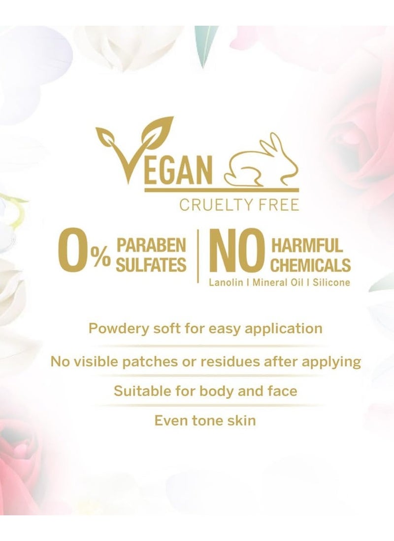 Yardley English Red Rose Talc 250g  - Image 4