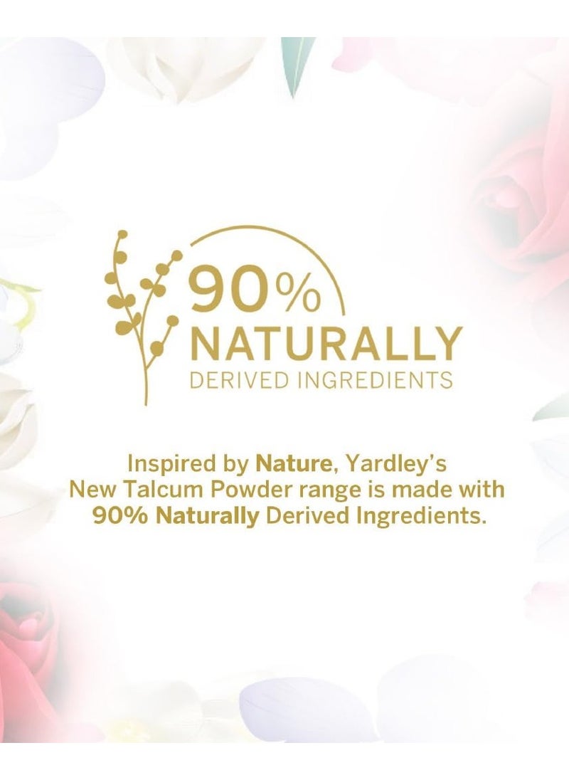 Yardley English Red Rose Talc 250g  - Image 5