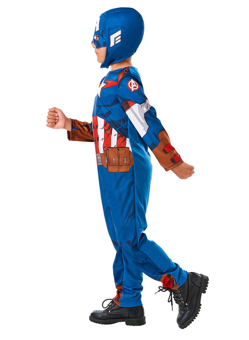 Rubies زي كابتن أمريكا للأطفال - حجم صغير (3-4 سنوات) - Image 3