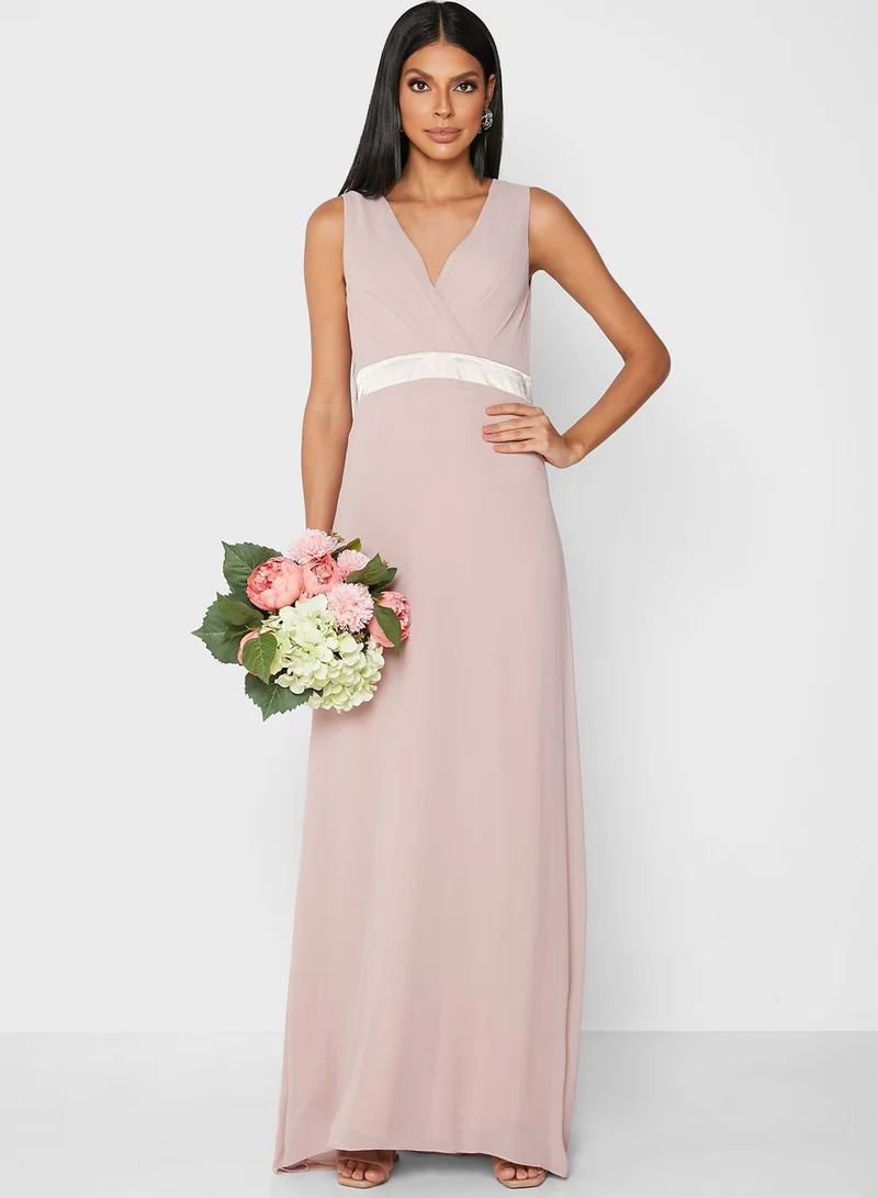 TFNC Sleeveless Chiffon Gown Dress