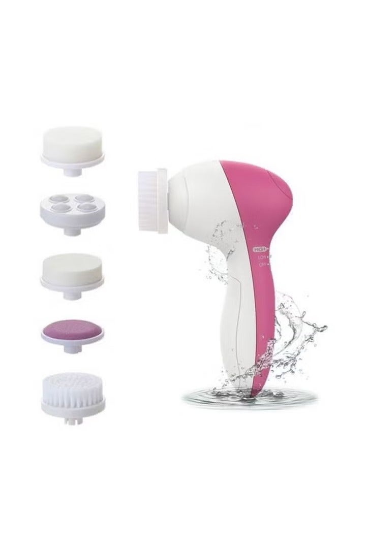 Loquat Electric Facial Cleaner Brush White/Pink