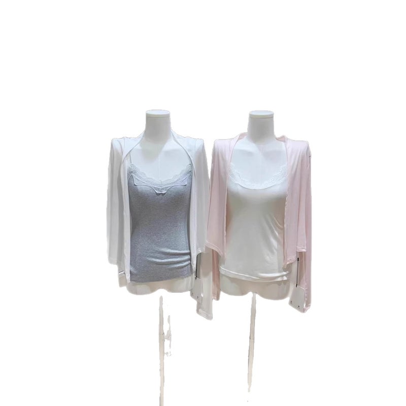 Women's Solid Color Thin Long Sleeve Cardigan - Image 5