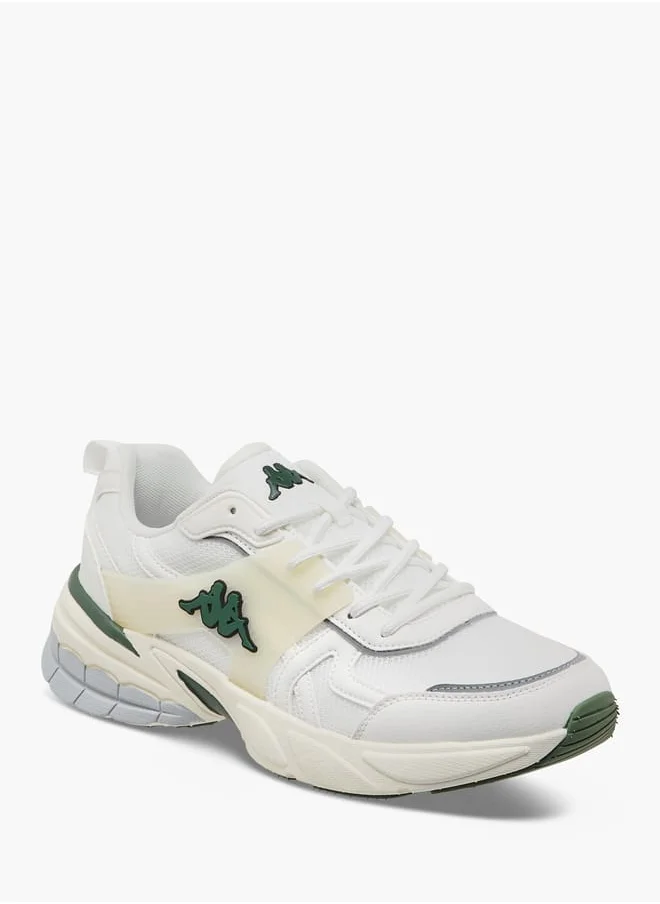 Kappa Men's Panelled Lace-Up Sports Shoes