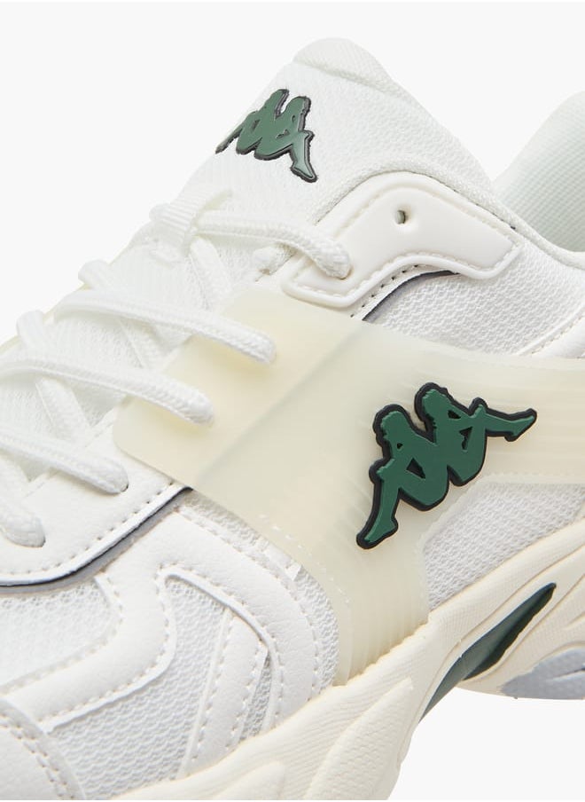 Kappa Men's Panelled Lace-Up Sports Shoes  - Image 4