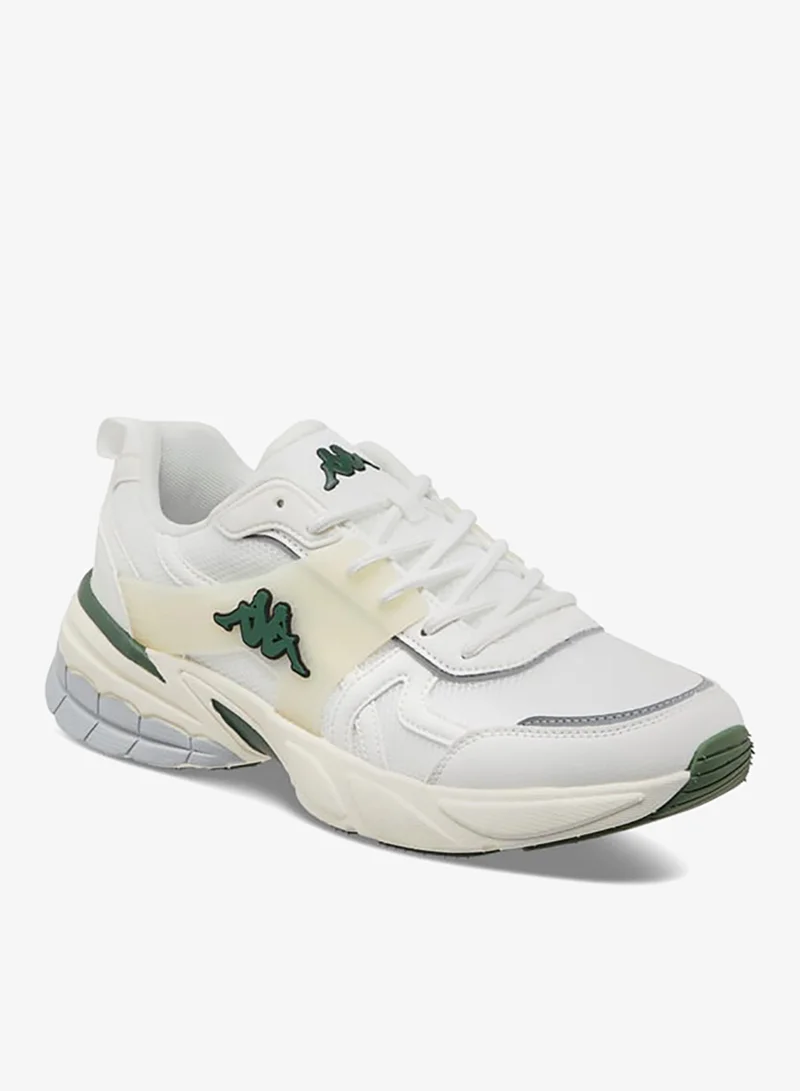 Kappa Men's Panelled Lace-Up Sports Shoes