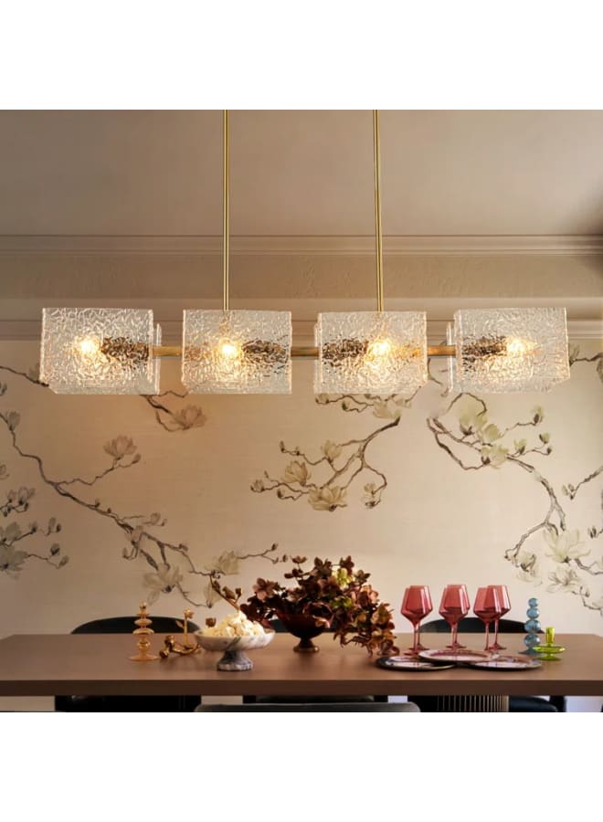 Wahag Ice Blocks Chandelier Dimensions: 100 cm (Length) x 30 cm (Width). - Image 2