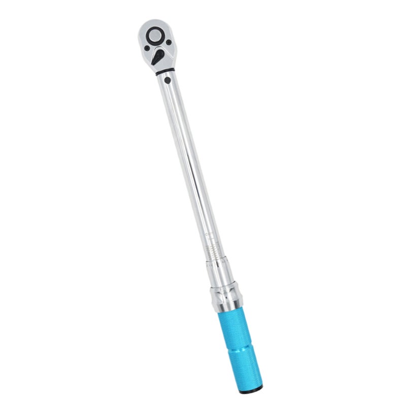 Torque Wrench 1/4", 3/8", 1/2" Replaceable Drive - Micro Adjustable Preset Torque 1 To 450N.m With Click Alert For Automotive Repair, Mechanical Maintenance - Image 1