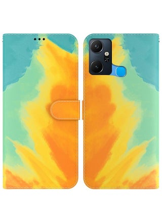 Case Cover For For Infinix Smart 6 Plus Watercolor Pattern Flip Leather Phone Case(Autumn Leaf Color) - pzsku/Z8B52AF1ECEFCB89F8C8FZ/45/_/1710456821/eba8c026-caf4-44f5-bb03-fbb11c0a8663