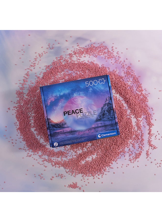 Clementoni Puzzle Peace Puzzle 500 Pieces  - Image 4