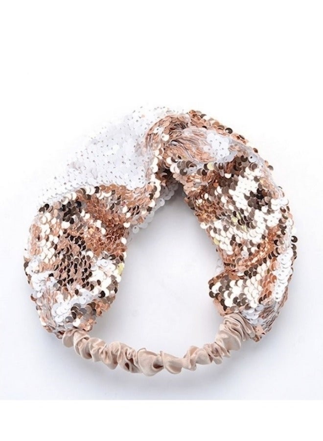 Double-Sided Sequin Headband - Image 2