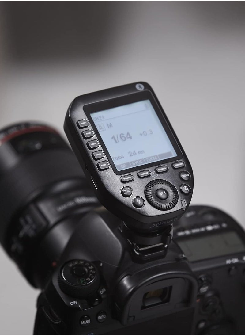 Godox Godox XProII-N 2.4G Flash Trigger Transmitter TTL Autoflash 1/8000s Bluetooth Control, Scanning Function Compatible with Nikon D800, D750, D610, D7100, D5300, D3100 DSLR Cameras  - Image 4