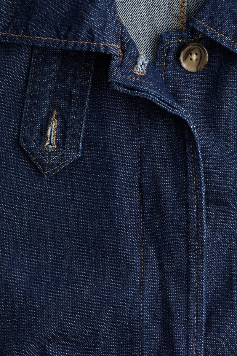 H&M Single-breasted twill trench coat