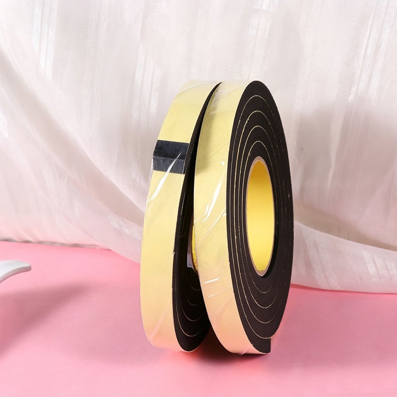 6pcs of Door Draft Under Door Sponge Seal Door Sweep Strip Blocker Soundproof Door Bottom Stickers for Doors - Image 4