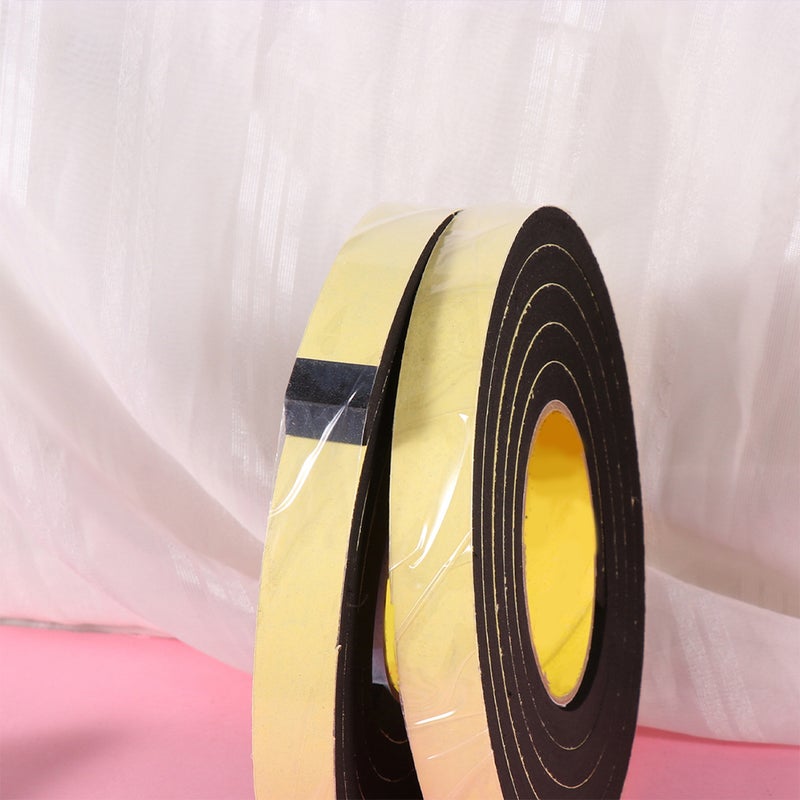 6pcs of Door Draft Under Door Sponge Seal Door Sweep Strip Blocker Soundproof Door Bottom Stickers for Doors - Image 1