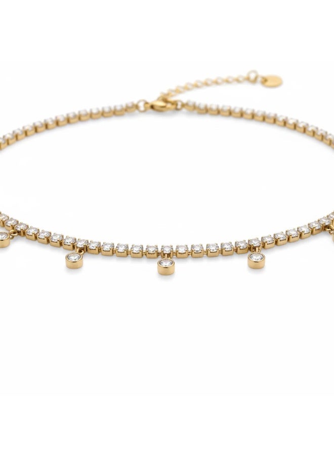 Bariq The Celeste Drop Choker - Tarnish Free - Image 2