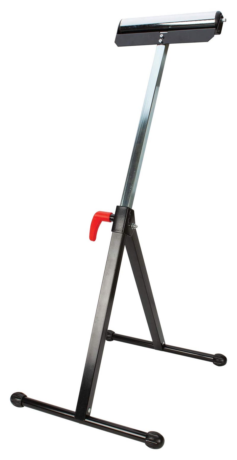 Performance Tool W54010 Roller Support Stand, Max Load: 132lbs (60Kg), Height: 27-Inch to 43-Inch (69-109cm), Width: 11-Inch (28cm) - Image 2