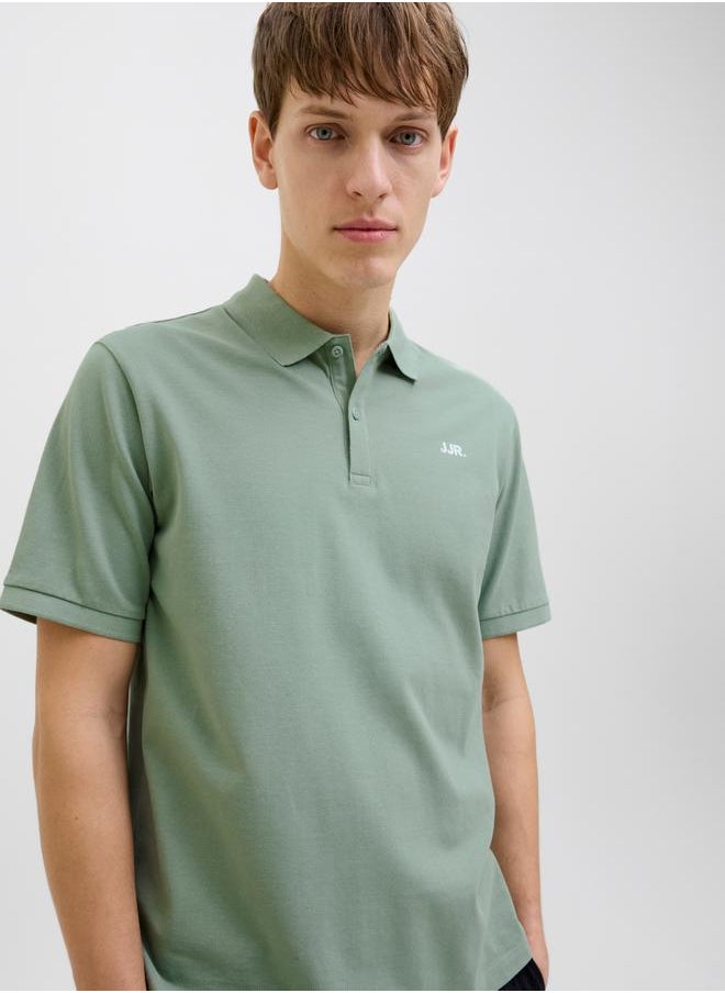 JJ Rebel by Jack & Jones JREBREBEL LOGO POLO SS  - Image 1