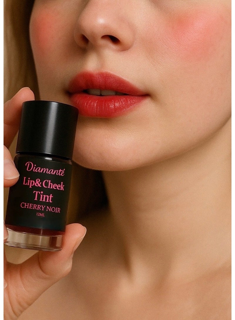 Diamantè Cherry Noir Lip and cheek tint - Image 2