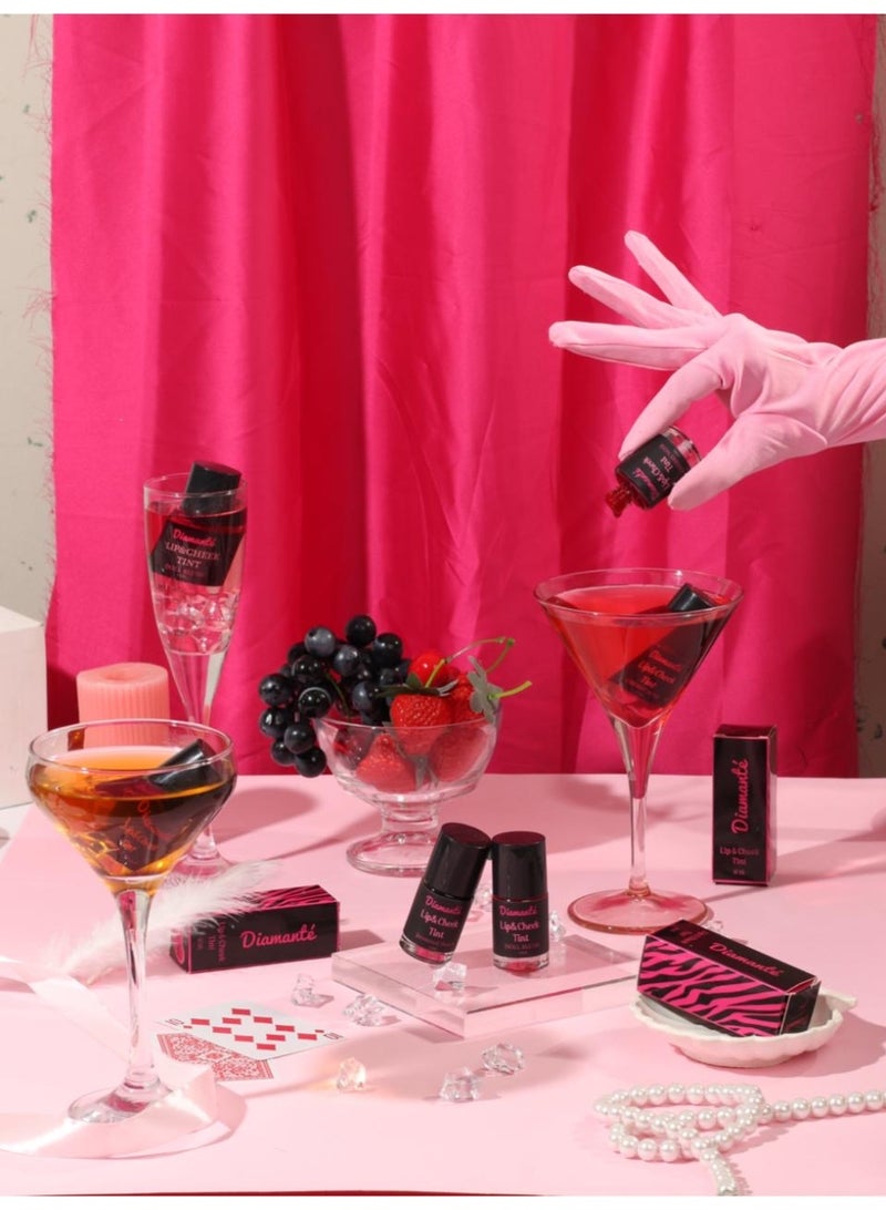 Diamantè Cherry Noir Lip and cheek tint - Image 4