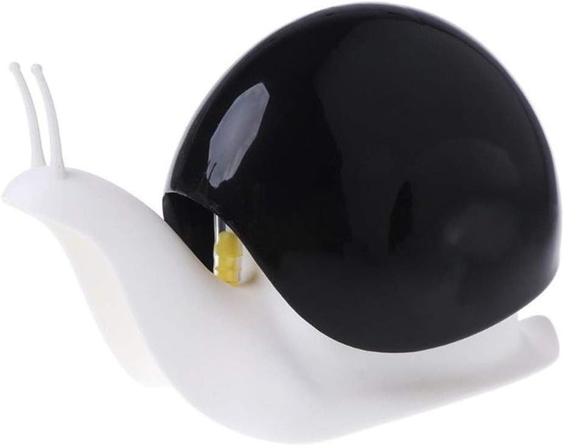 TabEnter Cute Snail Soap Dispenser for Kitchen Bathroom etc. (120ML) (Black) - Image 1