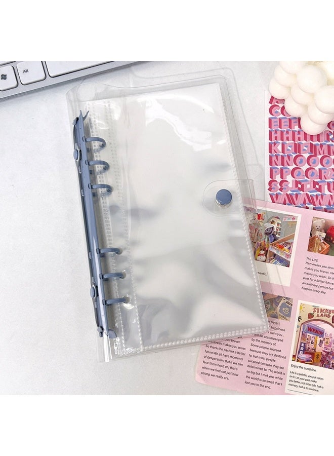 Unity South Korea Polaroid Photo Album A6 Transparent Loose-leaf Couple 3 Inch Photo Love Bean Album Small Card Sticker Storage Book - Image 1