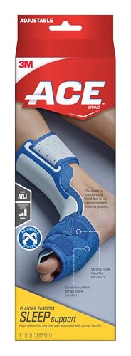 ACE Brand Plantar Fasciitis Sleep Support, Helps Relieve Symptoms of Plantar Fasciitis, One Size Fits Most, Blue - Image 1