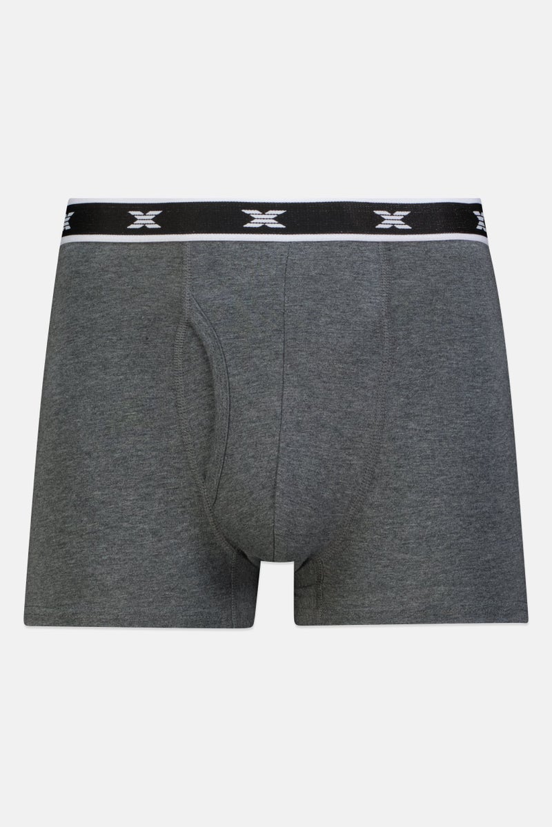 RBX Men 3 Piece Brand Logo Boxer Briefs, Multicolor - Image 5