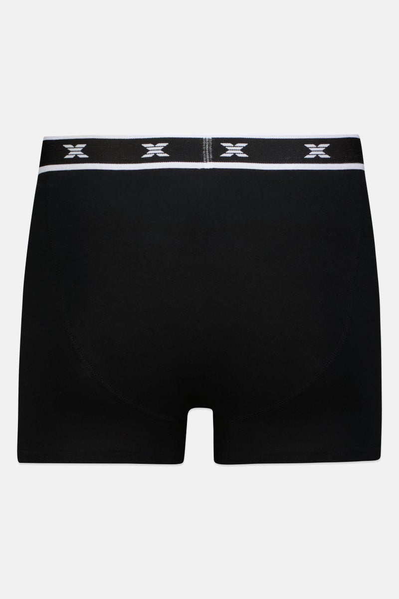 RBX Men 3 Piece Brand Logo Boxer Briefs, Multicolor - Image 3