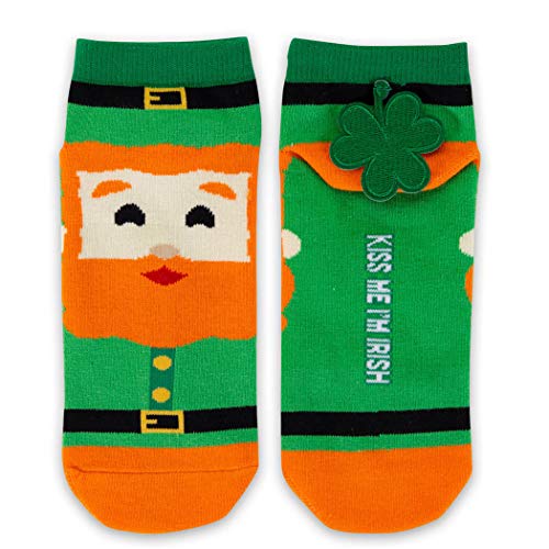 Gone For a Run Athletic Ankle Running Socks | Woven Low Cut | Leprechaun - Image 3