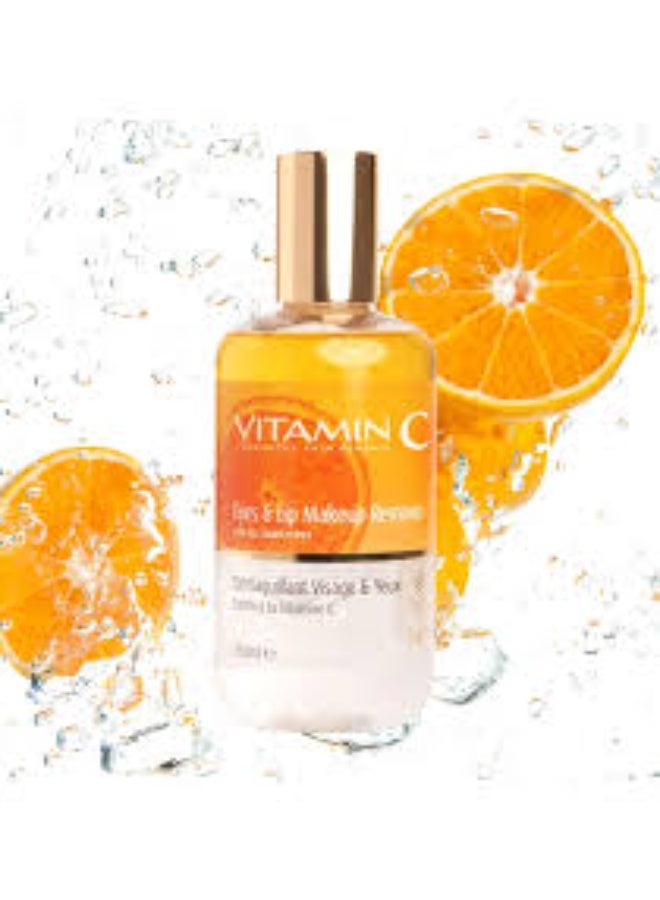 Arganicare Frulatte Vitamin C Eyes & Lip Makeup Remover 250ml - Image 2