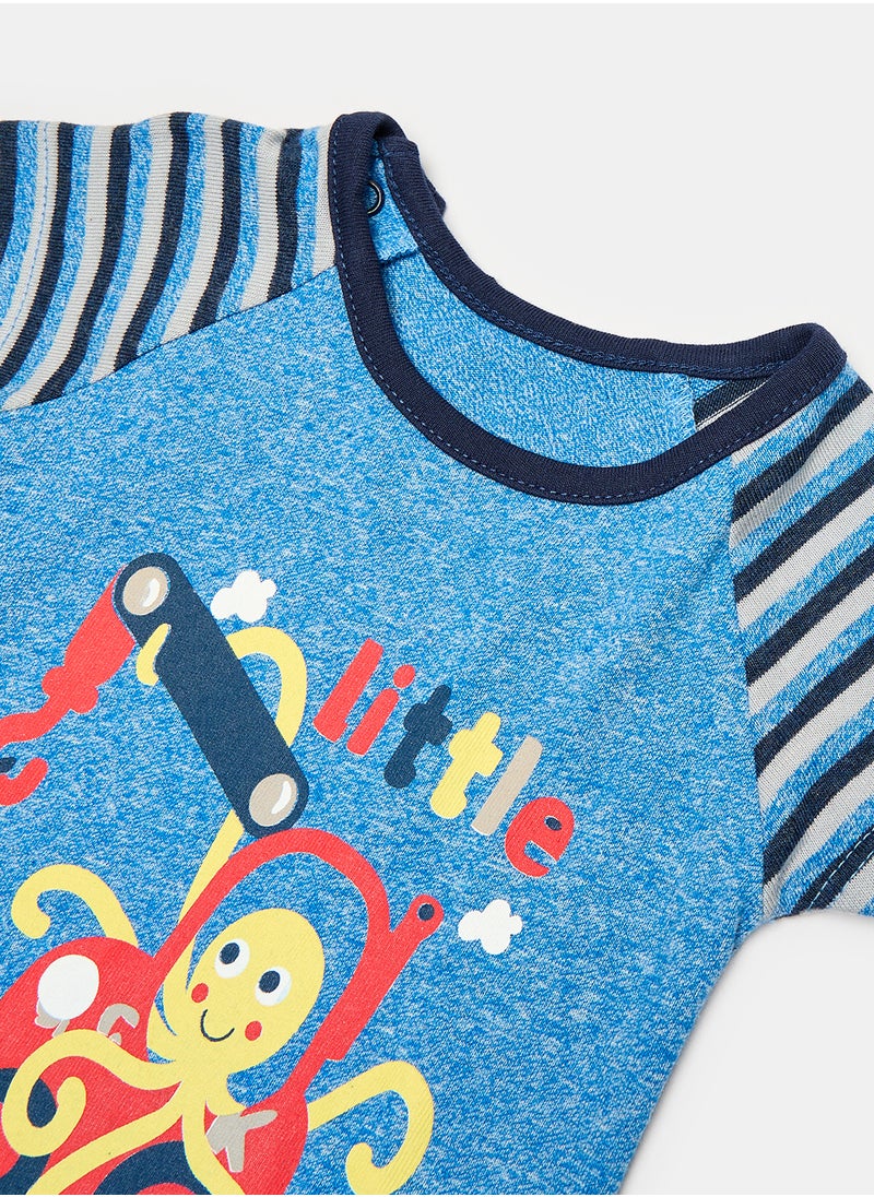 El Sayaad Baby Playsuit Printed  - Image 3
