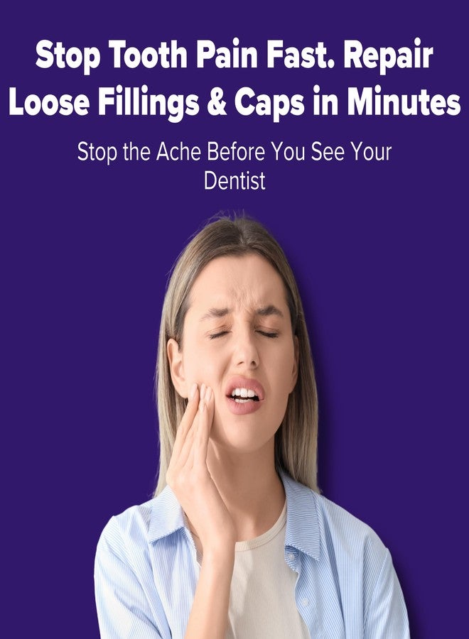 Dentemp Temp-Fil Advanced Repair Kit, 2-in-1 Repair & Relief Kit for Lost Fillings, Loose Caps & Crowns – Instant Relief, 14+ Long-Lasting Repairs, 2.64g (Packaging May Vary - Image 3