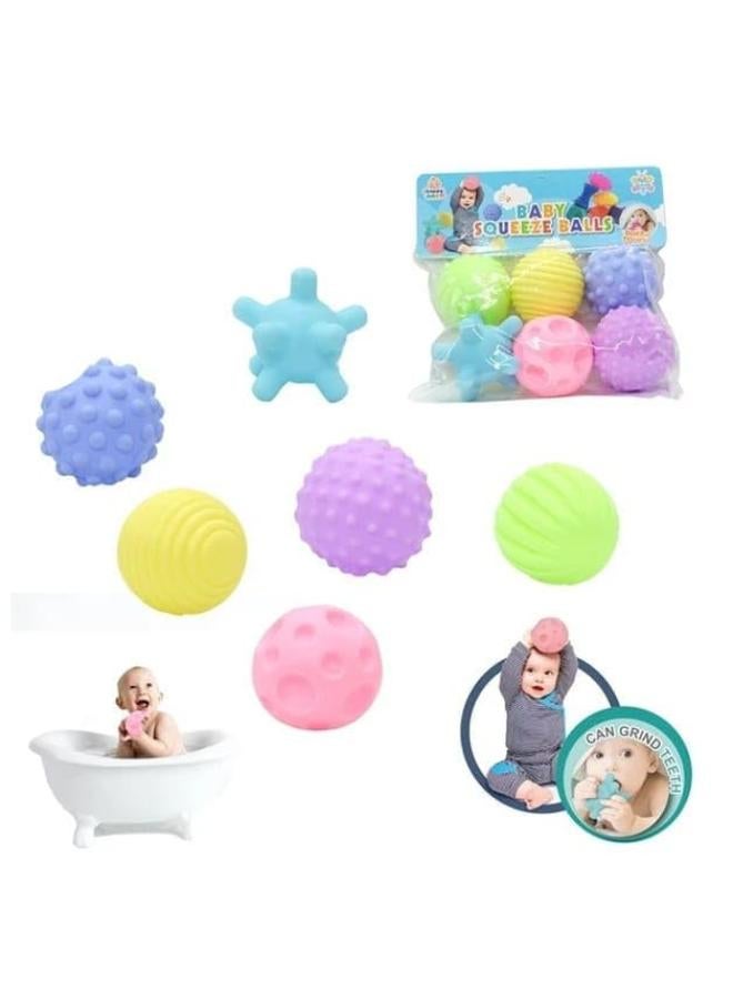 كرات لينة لألعاب الأطفال 6 كرات