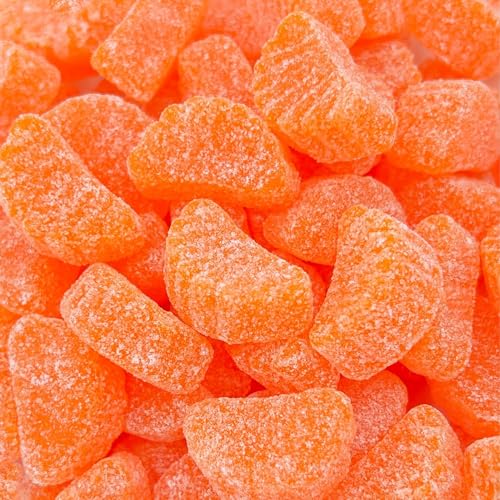 iLike Orange Slices Jelly Candy 2Pound Bag SugarDusted GelatinFree - Image 1
