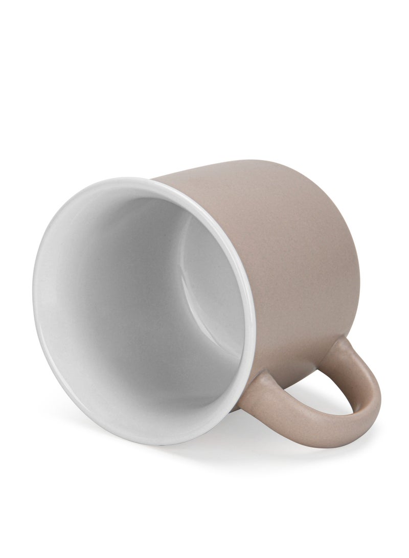 Fissman أكواب 2 قطعة 380 مل كن سعيدًا من بورسلين العظام الجديد - Image 5