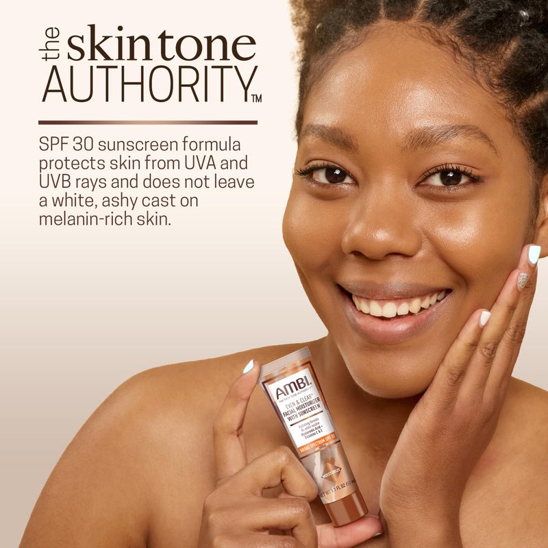 Ambi Even & Clear Facial Moisturizer with Sunscreen SPF 30, 1.7 Ounce - Image 5