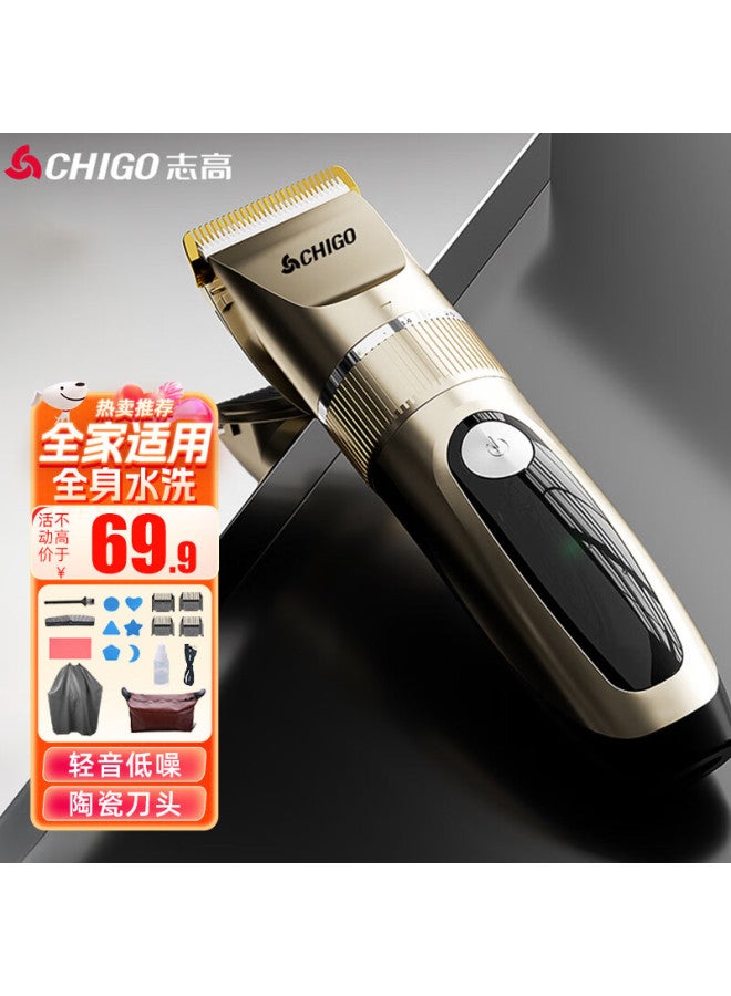Chigo Electric Hair Clipper And Trimmer For Home Use, Adults And Children, Hair Cutting Tool, Self-haircut Device, Hair Trimmer, Electric Shaver, Hair Cutting Tools Set Sg887 - Image 1