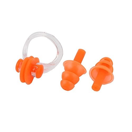 Zooshine 6 Sets Waterproof Silicone Swimming Earplugs Nose Clip Plugs,Ear & Nose Protector Swimming Sets Box Package - Image 2