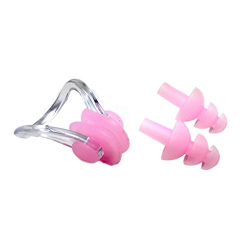 Zooshine 6 Sets Waterproof Silicone Swimming Earplugs Nose Clip Plugs,Ear & Nose Protector Swimming Sets Box Package - Image 3
