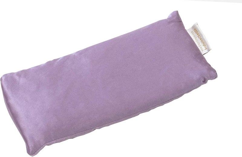 DreamTime Inner Peace Eye Pillow, Aromatherapy Lavender, Wellness and Relaxation Mask, Sooth Stress and Relieve Headaches, Purple Velvet - Image 1