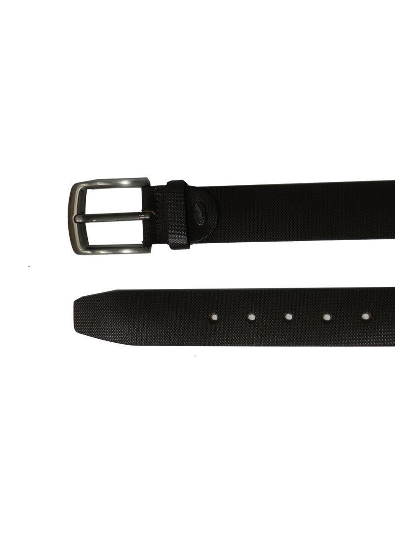 LAVERI LEATHER حزام بني رسمي وغير رسمي من الجلد الطبيعي 40 مم للرجال - Image 5