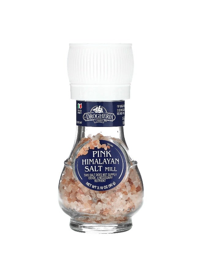 Drogheria & Alimentari, Pink Himalayan Salt Mill, 3.18 oz (90 g)