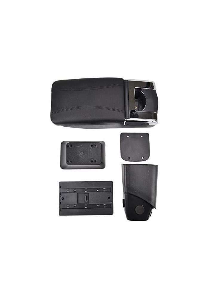 QASULER Car Armrest Center Console Storage Box - Image 3