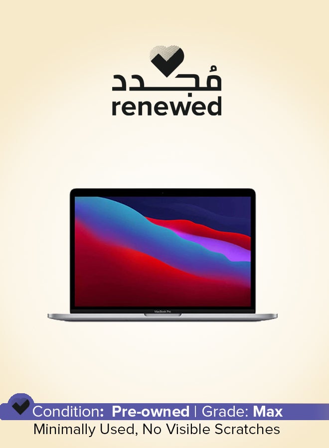 Apple Renewed - MacBook Pro A2338 A2338 2020 13" M1 3.20 Ghz 16 GB 512 GB 8 - Core CPU / 8 - Core GPU  Space Gray English Space Gray - Image 1