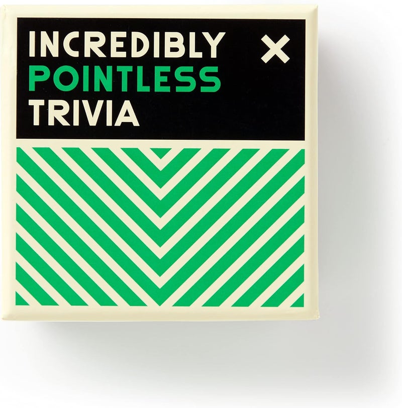 Brass Monkey Store Incredibly Pointless – Trivia Card Game Set with 200 Unique Questions About Pointless Knowledge for Adults and Kids Ages 13+ - Image 2